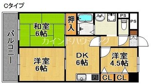 南海住之江ユーリプラザの物件間取画像